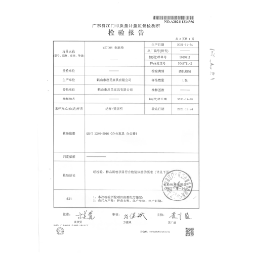 MS7008國際檢測報告